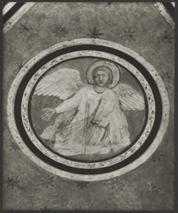 Affresco - Simbolo dell'Evangelista Matteo - Giotto - Firenze - Chiesa di Santa Croce - Cappella Peruzzi