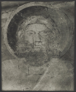 Affresco - Storie di S. Giovanni Evangelista - Visione a Patmos - Giotto - Firenze - Chiesa di Santa Croce - Cappella Peruzzi