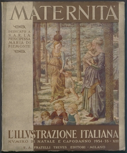 Maternità : numero di Natale e Capodanno de L'Illustrazione italiana